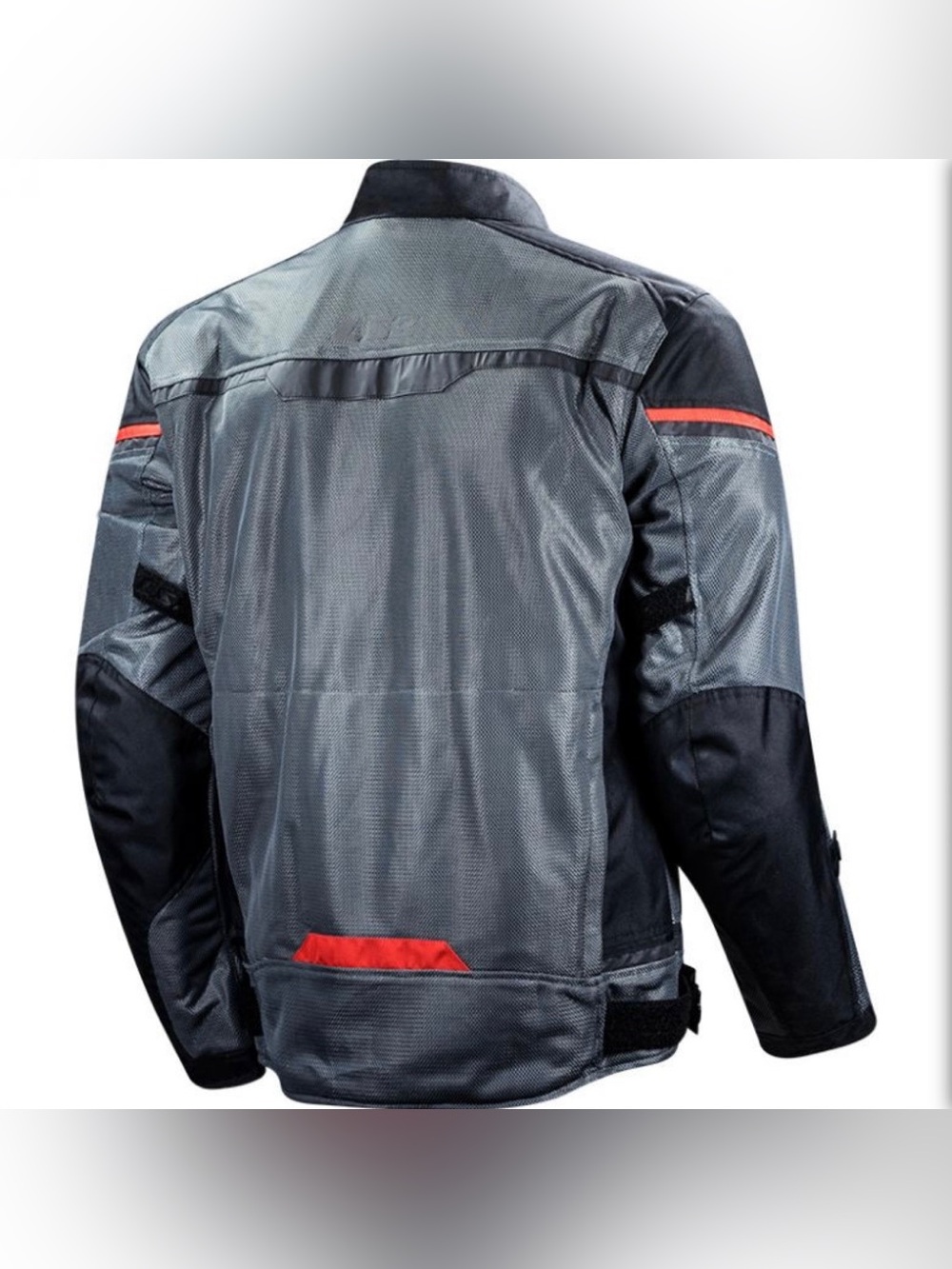 Men's LS2 RIVA MAN Motorcycle Jacket with Red Accent M - Picture 2 of 5